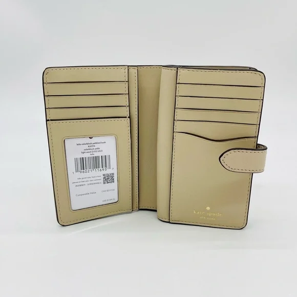 KATE SPADE ♠️ Leila Medium Shoulder Bag & Compact Bifold Wallet - Picture 12 of 13